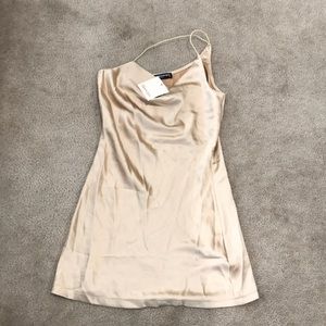 Showpo satin mini dress